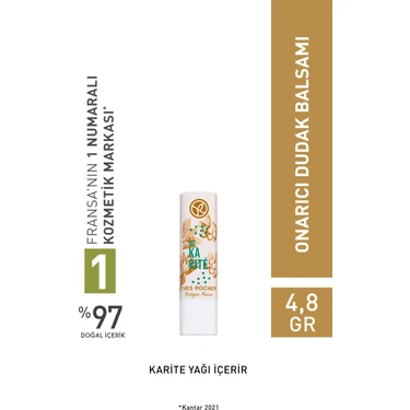 Yves Rocher Onarıcı Dudak Balsamı 4.8 gr Nemlendirici Besleyici Karite/Shea