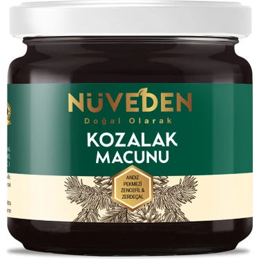 Nüveden Kozalak Macunu Çam Kozalağı 240 gr Çiçek Balı-Andız Fiyatı