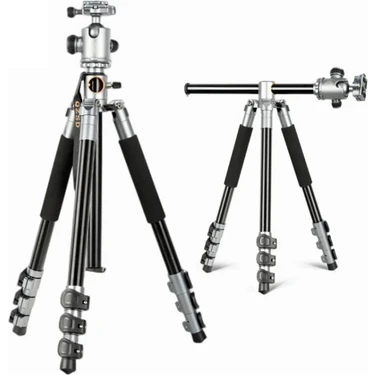 Hobimtek HT-T03 Çok Fonksiyonlu 360 Crossbar Tripod Profesyonel Yatak Dikey Panaromik Başlı Tripod