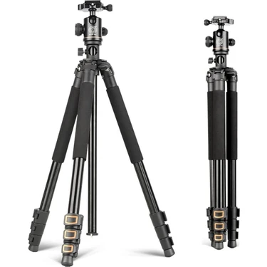 Hobimtek HT-T07 Profesyonel Tripod 200 cm Yatay Kullanım Çok Fonksiyonlu Panoromik Kafa 360 Derece