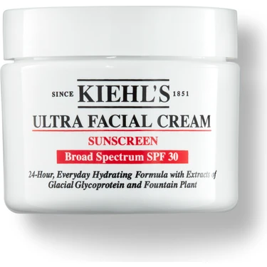 Kiehl's Ultra Facial 24 Saat Nemlendirici Günlük Krem - SPF30 50