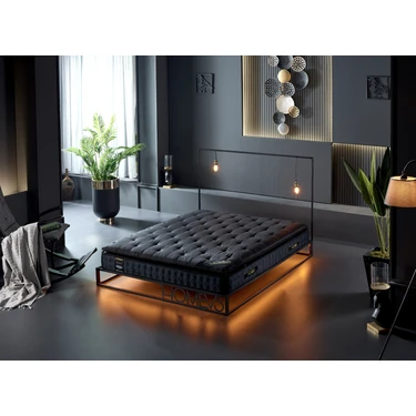 Homevs Silver Comfort Black 100 x 200 cm. Tek Kişilik