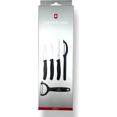 Victorinox Siyah 5 Li Soyma ve Soyacak