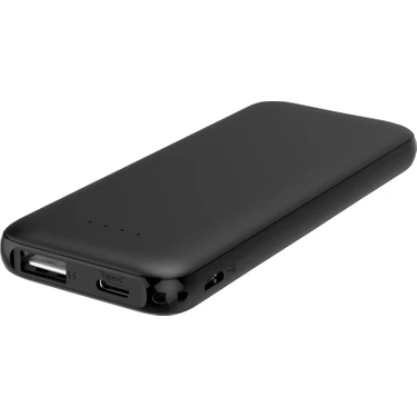 Logia Thin 5b Slim Ultra Ince 5000MAH Powerbank Taşınabilir Şarj Cijhazı Type-C / USB / Total