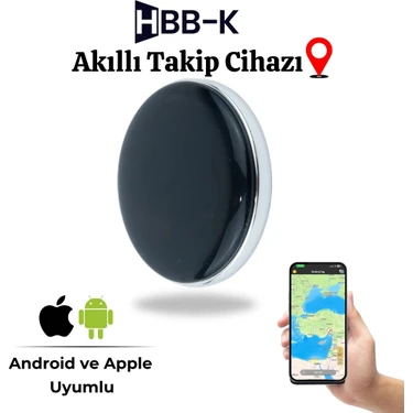 Hbb-K Findmy Tag Ios & Android Uyumlu Gps Airtag Akıllı Takip