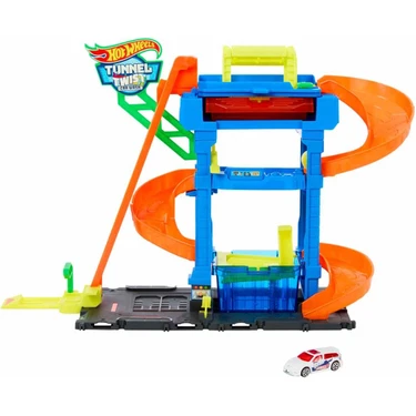 Hot Wheels Oto Yıkama Oyun Seti Renk Değiştiren Araba ile Eğlenceli Su Oyunları 1