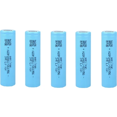 Aspilsan 5 Adet INR18650A28 Li-Ion Şarjlı Pil 2950 mAh 3,7 V Güçlü