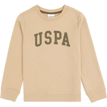 U.S. Polo Assn. Erkek Çocuk Kum Sweatshirt