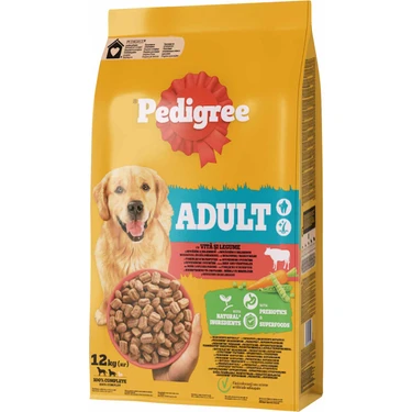 Pedigree Yetişkin Biftekli ve Kümes Hayvanlı Kuru Mama 12