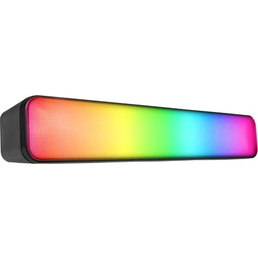 MD-SBT25 Rgb Oyuncu Speaker Soundbar 10WMICROSD Taşınabilir Bluetooth Speaker Bluetooth