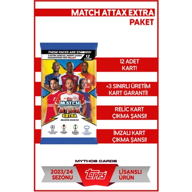 Mythos Cards Match Attax Extra 23/24 -