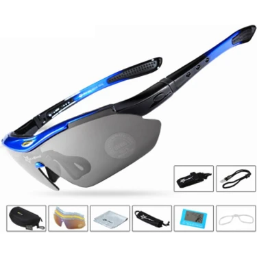 Schulzz Rockbros Polarize %100 Uv Korumalı Mavi 5 Lensli Fiyatı