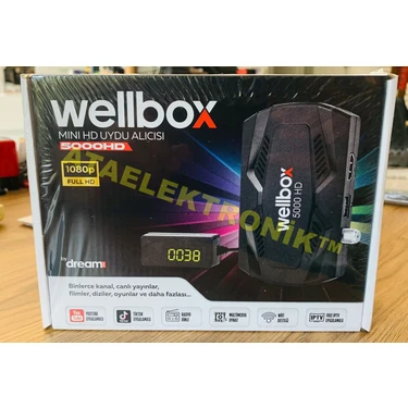 Ata Elektronik Wellbox 5000 Mini Hd Göz Böcek Uydu Alıcı Cihazı Merkezi Sistem Uyumlu + Tkgs