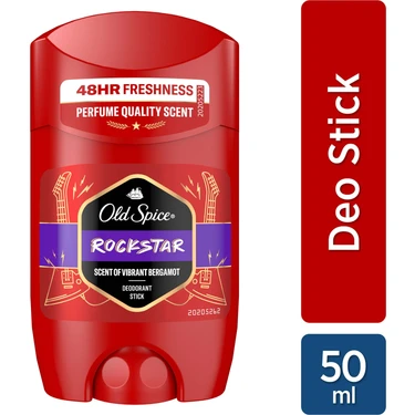 Old Spice Rockstar Erkekler için Deodorant Stick 50