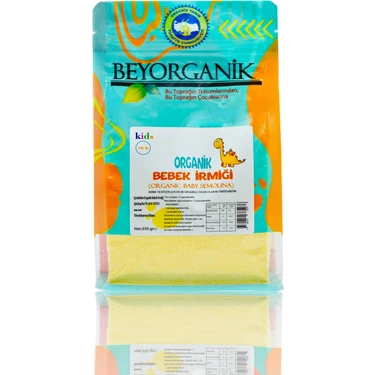 Beyorganik Organik Bebek Irmik 350gr 3*lü