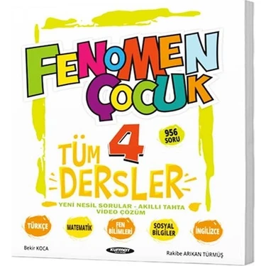 Fenomen Yayıncılık Fenomen 4. Sınıf Tüm Dersler Soru