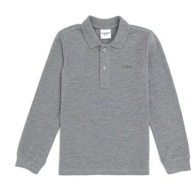 U.S. Polo Assn. Erkek Çocuk Gri Melanj Sweatshirt