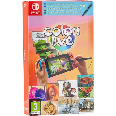 Nintendo Colors Live Stylus Pen Bundle Switch