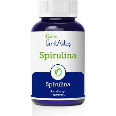 Dr. Ümit Aktaş Spirulina 150 Kapsül - Gıda