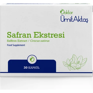 Dr. Ümit Aktaş Safran Ekstresi (Safr'inside®) 30