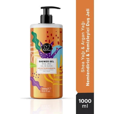 Papilion Duş Jel 1000 ml Argan ve Shea