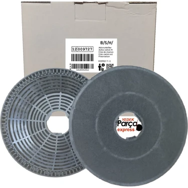 Bosch LC65KAJ70T/03 Davlumbaz Aspiratör Filtresi Bacasız Kullanım Için Aktif Karbon