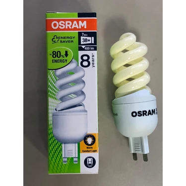 Osram 5 Adet Osram Dulux Superstar Nano Twist G9 7W=38W Fiyatı