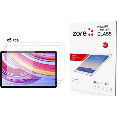 ZORE Xiaomi Redmi Pad Pro 5in1 Tablet Temperli Cam Ekran Koruyucu -