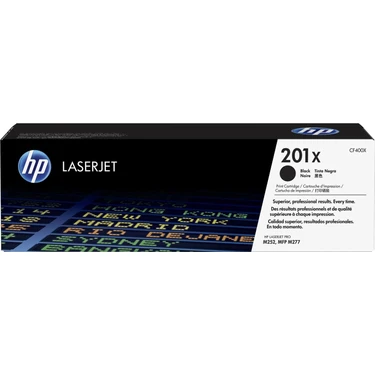 Hp 201X Black Siyah Yüksek Kapasite 2.800 Sayfa Toner