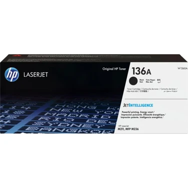 Hp 136A Black Siyah 1.150 Sayfa Toner