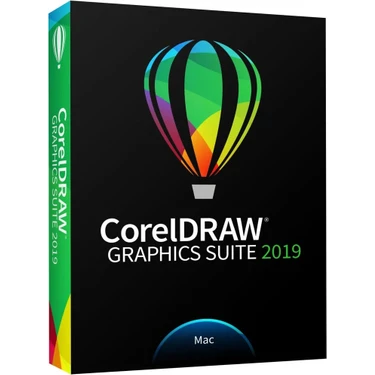 Corel CorelDRAW Graphics Suite 2019 (MAC) - 1 MAC Cihaz Lifetime/Ömür Boyu Abonelik