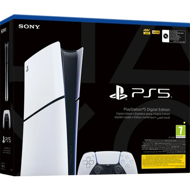 Sony Playstation 5 Slim Digital Sürüm Oyun Konsolu (Bilkom