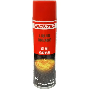 Grayzer Sıvı Gres Yağlama Spreyi 500 ml (1 Koli 24