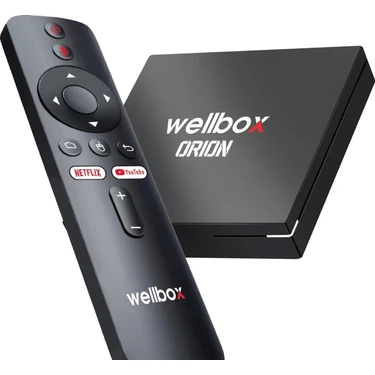 Wellbox Orion 4K Android Tv Box