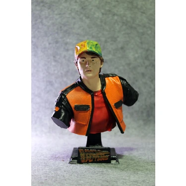 Marty Mcfly ( 15CM ) - Geleceğe Dönüş ( Back To The Future ) Büst /