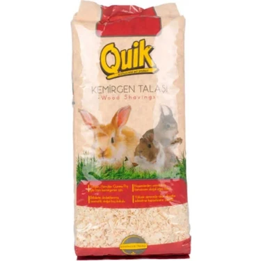 Quik Kemirgen Talaşı 15LT Doğal Ahşap Talaşı Özelliği ile Temiz ve Konforlu Ortam