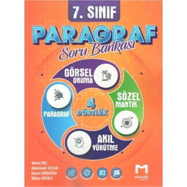 Mozaik Yayınları 7. Sınıf Paragraf Soru Bankası -