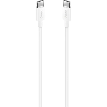 Ttec USB-C To USB-C Kablo 1.20cm Beyaz