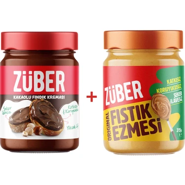 Züber Fındık Kreması + Original Fıstık