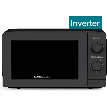 Kumtel Siyah Smartwave Inverter Mikrodalga