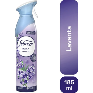 Febreze Hava Ferahlatıcı Sprey Oda Kokusu Lavanta Konforu 185