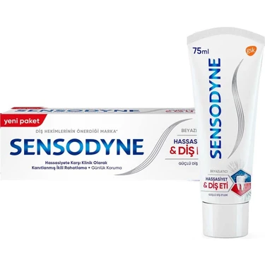 Sensodyne Hassasiyet ve Diş Eti Diş Macun 75