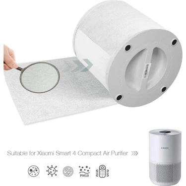 Purmed Xiaomi Air Purifier 4 Compact Uyumlu Toz Tutucu Ön Filtre 10