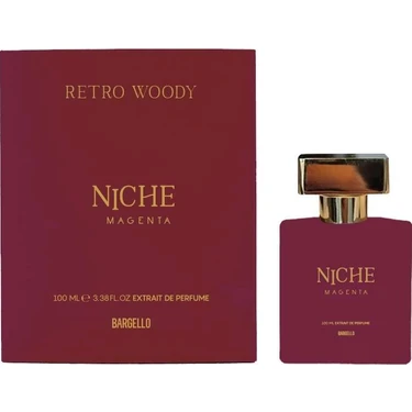 Bargello Nıche Retro Woody Unısex 100 ml  Extraıt De