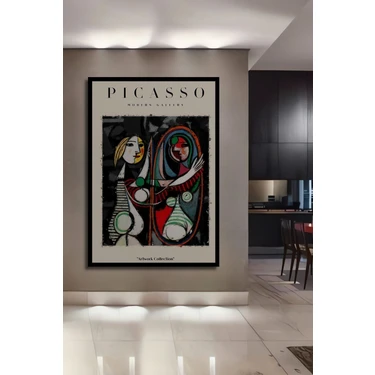 Teona Ahşap Ahşap Picasso Modern Gallery Soyut Artwork Fiyatı