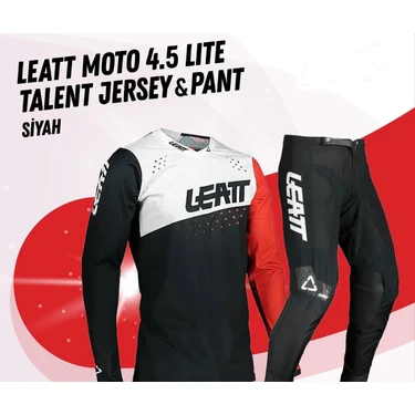 Leatt Moto 4.5 Lıte Talent Siyah Jersey Pantolon