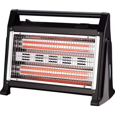 Asel 1800 W 4 (Flament )Çubuklu Buharlı ve Fanlı - Devrilme Emniyetli - Elektrikli