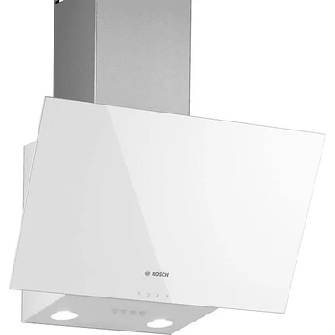 BOSCH DWK63PJ20T Serie 2 Duvar Tipi Davlumbaz 60 cm Beyaz Cam Yüzey,
