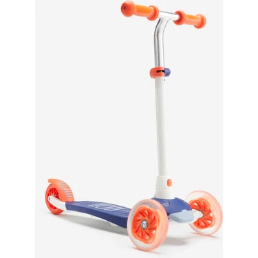 Decathlon Oxelo Çocuk Scooter - 3 Tekerlekli - Mavi / Turuncu - B1