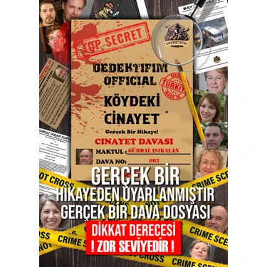 Kayıp Mı? Cinayet Mi? Gerçek Bir Dava Dosyası,cinayet Çözme ve Katili Bulma Oyunu, Suçluyu Bul